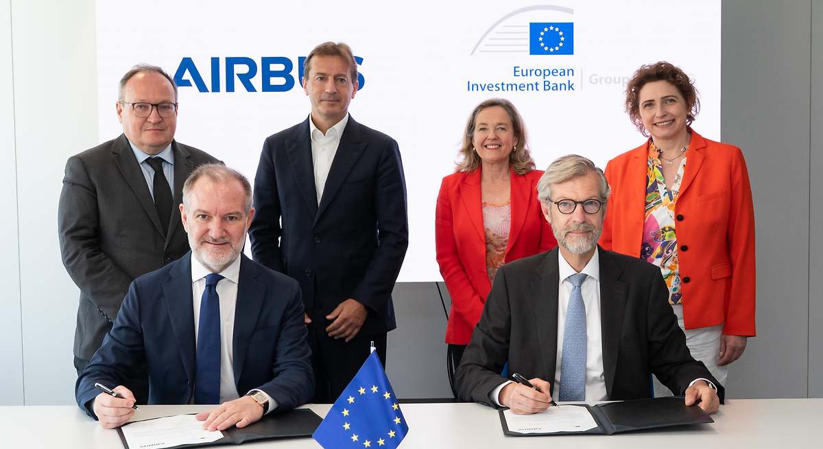 El BEI concede a Airbus 3.000 millones para investigación aeroespacial