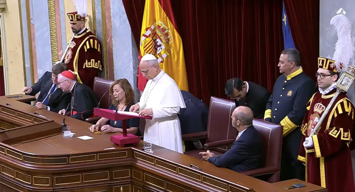 El Papa pide a los diputados en el Congreso que pongan a la persona en el centro a la hora de legislar sobre la IA