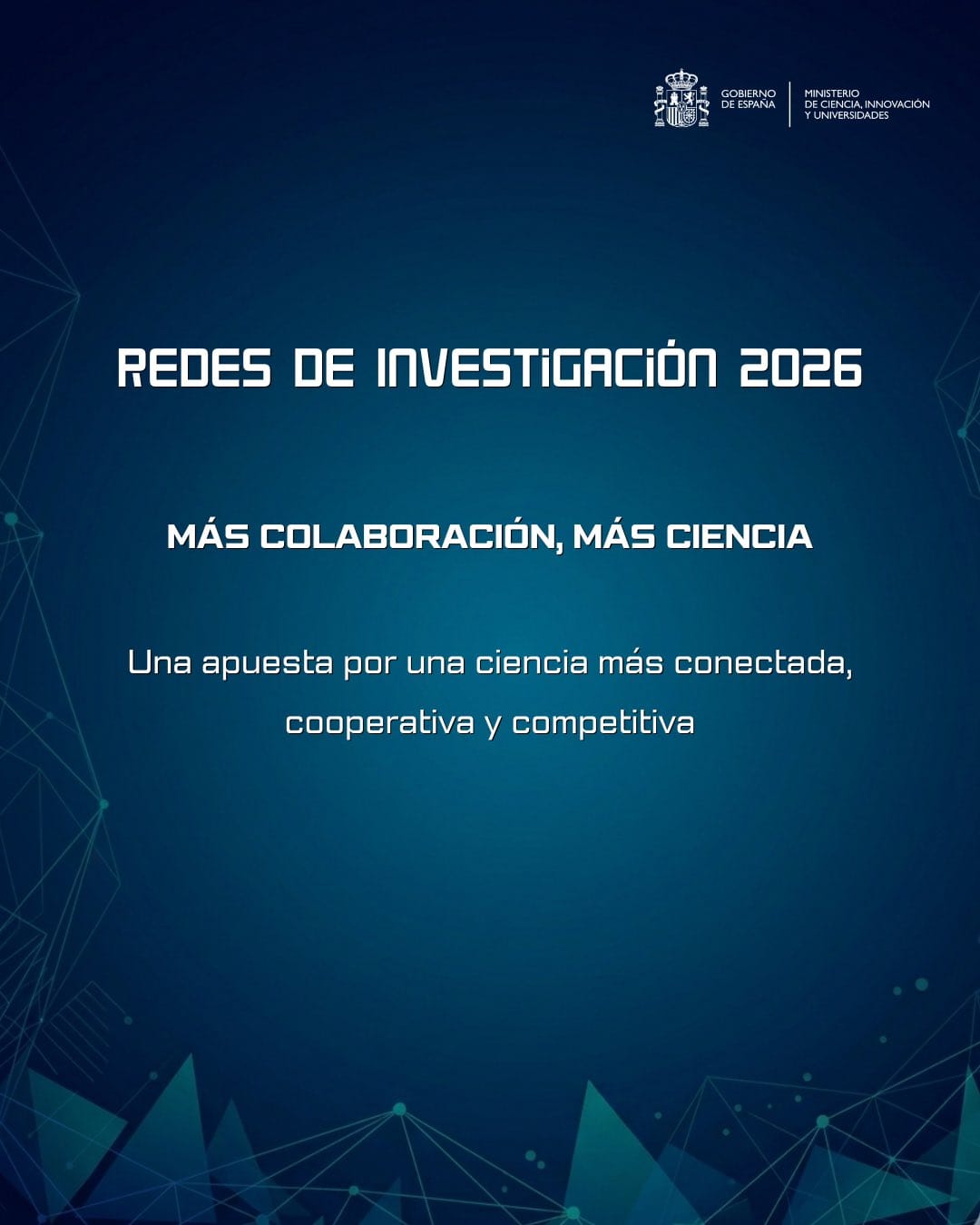 La AEI destina 6,6 millones a crear redes científicas que conecten grupos de investigación de toda España