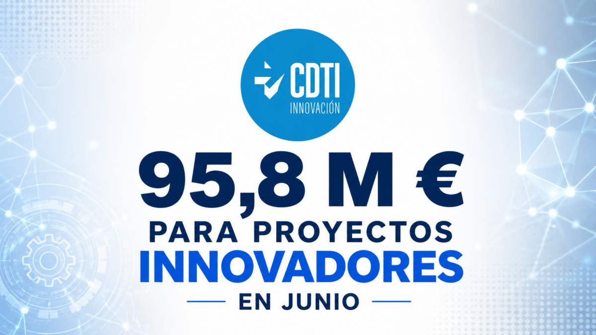 El CDTI ha invertido 95,8 millones en junio en siete empresas innovadoras y un fondo de impacto sostenible