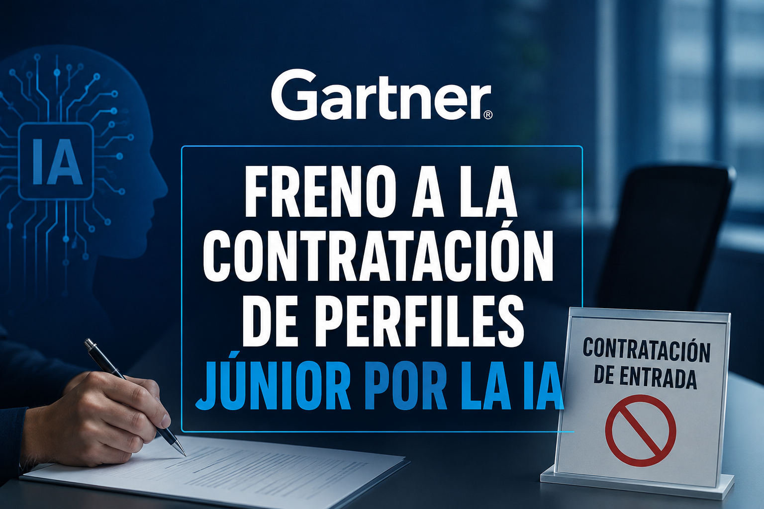 La IA, obstáculo de entrada al mercado laboral: el 22% de las empresas ya frena la contratación júnior