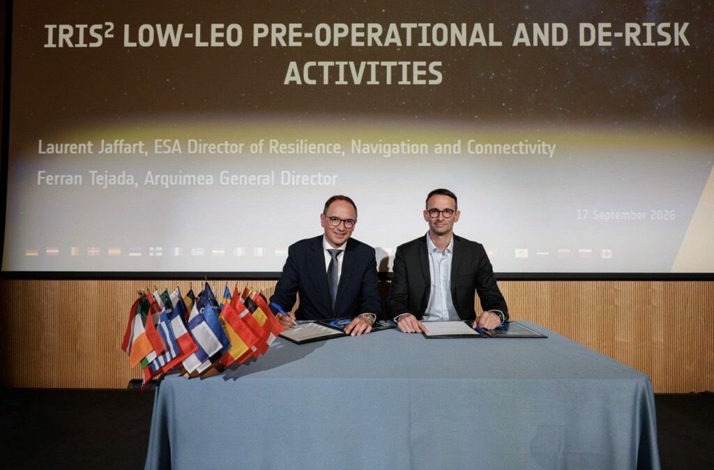 Arquimea lidera PELICAN, el proyecto de la ESA para ampliar las capacidades de IRIS² con conectividad IoT segura