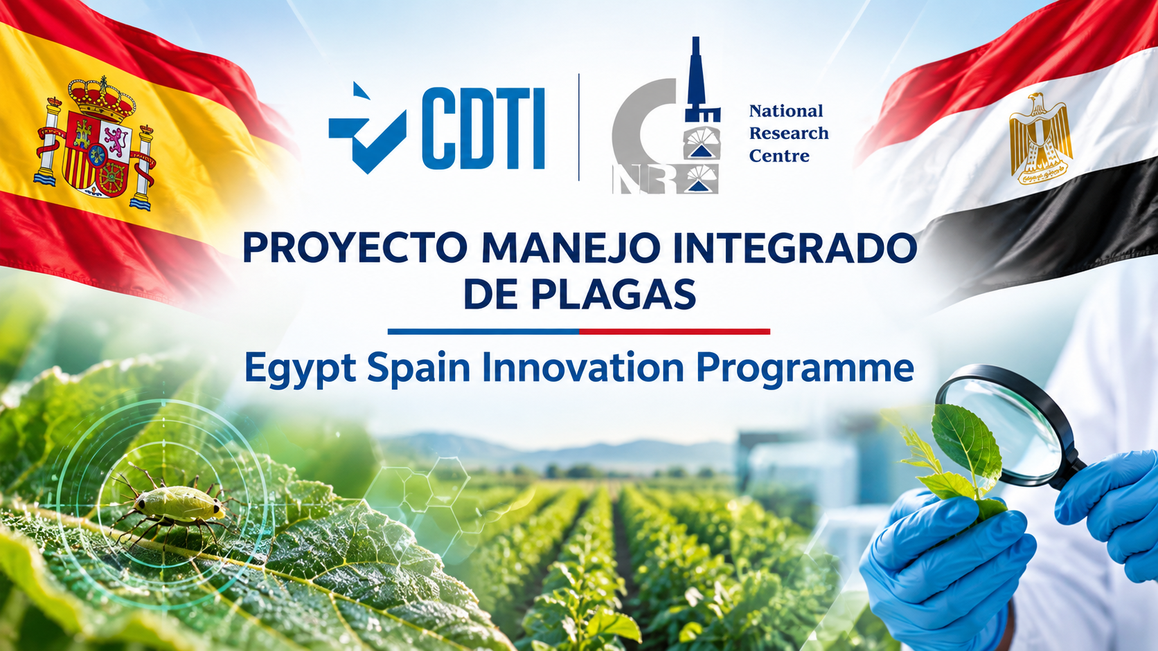 El CDTI busca una empresa española para desarrollar con Egipto un proyecto sobre control de plagas