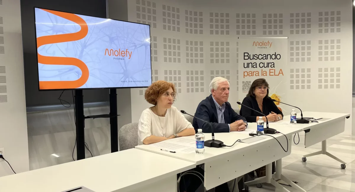 Molefy Pharma, en búsqueda de un gigante farmacéutico para avanzar en el tratamiento con AP-2 frente a la ELA